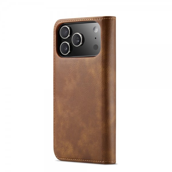 Dg.Ming iPhone 17 Pro Max Etui Avtagbart Deksel Brun