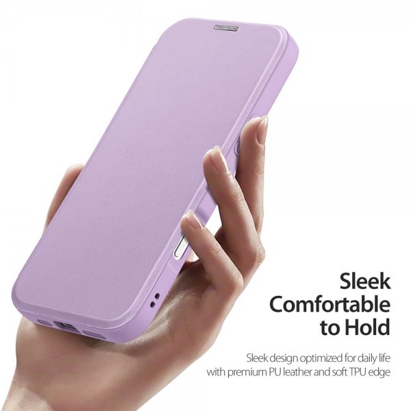 Dux Ducis iPhone 17 Pro Max Etui Skin X Pro Series MagSafe Lilla