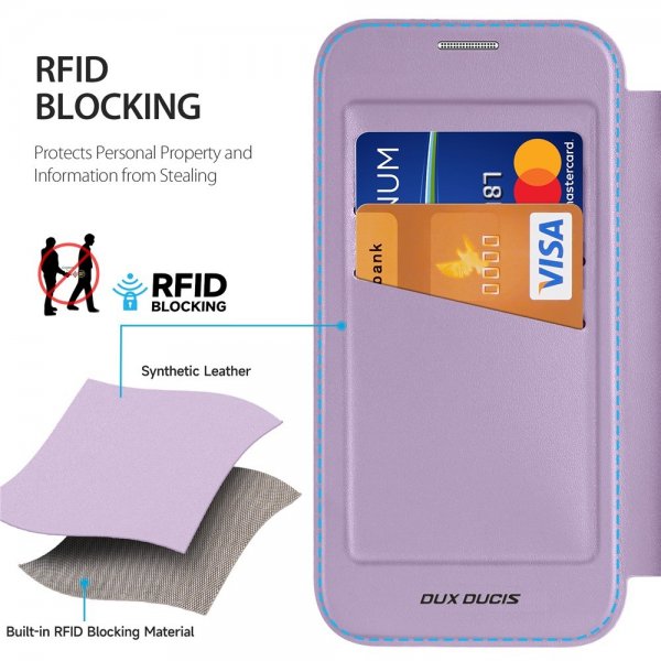 Dux Ducis iPhone 17 Pro Max Etui Skin X Pro Series MagSafe Lilla