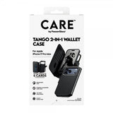CARE by PanzerGlass iPhone 17 Pro Max Etui Tango Two-in-One Wallet MagSafe Svart