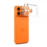 Spigen iPhone 17 Pro Max Kamerabeskytter Glas.tR EZ Fit Optik Pro XL Oransje