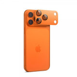 Spigen iPhone 17 Pro Max Kamerabeskytter Glas.tR EZ Fit Optik Pro XL Oransje