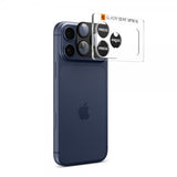 Spigen iPhone 17 Pro Max Kamerabeskytter Glas.tR EZ Fit Optik Pro XL Svart