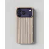 Nudient iPhone 17 Pro Max Deksel Bold Case MagSafe Linen Beige