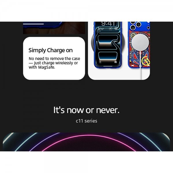 Spigen iPhone 17 Pro Max Deksel C11 MagFit Arcade