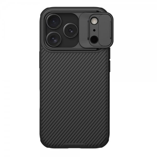 Nillkin iPhone 17 Pro Max Deksel CamShield Pro MagSafe Svart