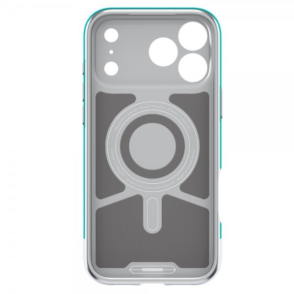 Spigen iPhone 17 Pro Max Deksel Classic C1 MagFit Bondi Blue