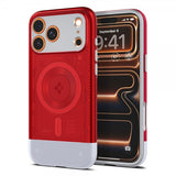 Spigen iPhone 17 Pro Max Deksel Classic C1 MagFit Ruby