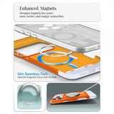 Spigen iPhone 17 Pro Max Deksel Classic C1 MagFit Tangerine