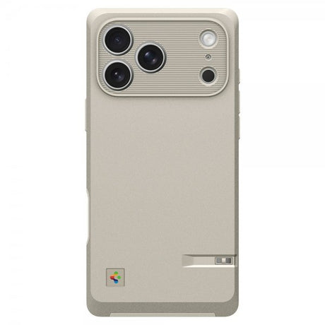 Spigen iPhone 17 Pro Max Deksel Classic LS MagFit Stone