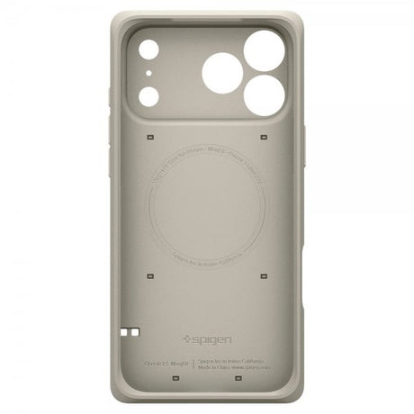 Spigen iPhone 17 Pro Max Deksel Classic LS MagFit Stone