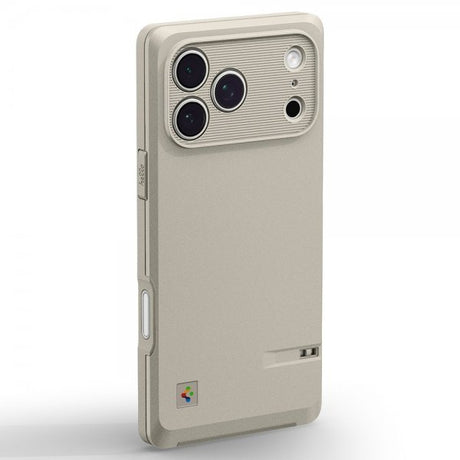 Spigen iPhone 17 Pro Max Deksel Classic LS MagFit Stone