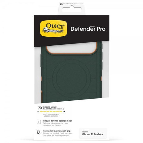 Otterbox iPhone 17 Pro Max/iPhone 18 Pro Max Deksel Defender Pro MagSafe Green Intrigue