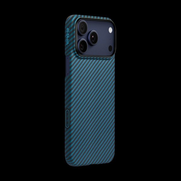 Pitaka iPhone 17 Pro Max Deksel Edge Black/Blue Twill