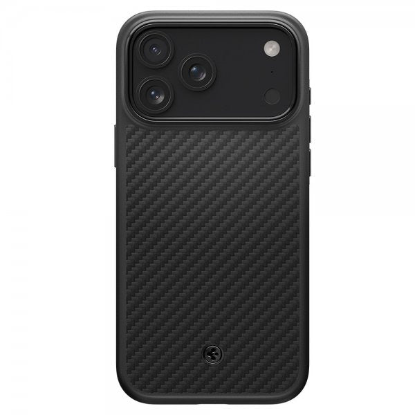 Spigen iPhone 17 Pro Max Deksel Enzo Aramid T MagFit Svart