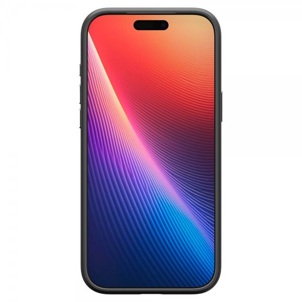 Spigen iPhone 17 Pro Max Deksel Enzo Aramid T MagFit Svart Sølv