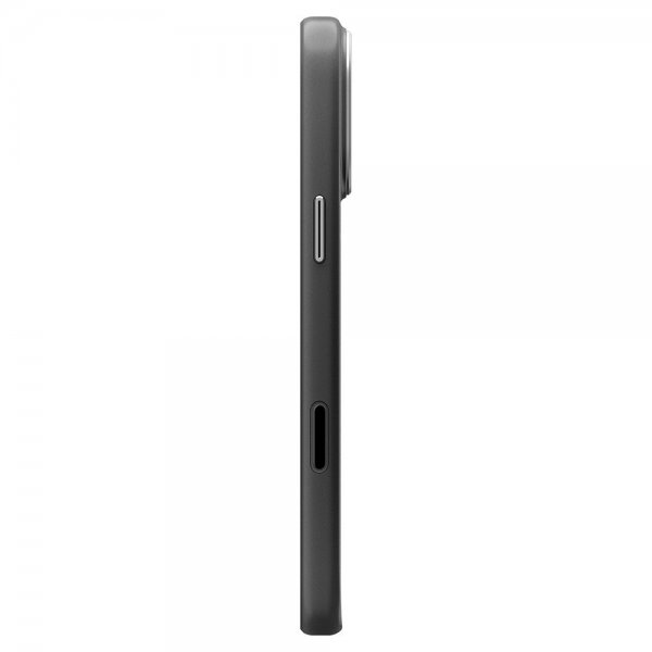 Spigen iPhone 17 Pro Max Deksel Enzo Aramid T MagFit Svart Sølv