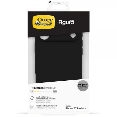 Otterbox iPhone 17 Pro Max Deksel Figura MagSafe Svart
