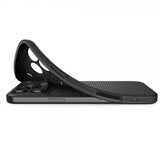 Spigen iPhone 17 Pro Max Deksel Liquid Air Matte Black