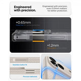 Spigen iPhone 17 Pro Max Deksel Liquid Air Natural Titanium