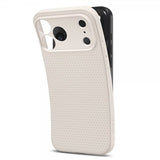 Spigen iPhone 17 Pro Max Deksel Liquid Air Natural Titanium