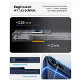 Spigen iPhone 17 Pro Max Deksel Liquid Air Navy Blue