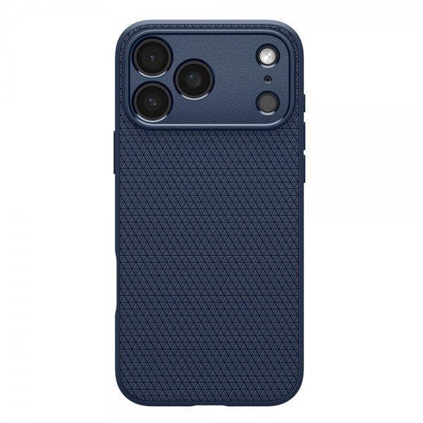 Spigen iPhone 17 Pro Max Deksel Liquid Air Navy Blue