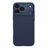 Spigen iPhone 17 Pro Max Deksel Liquid Air Navy Blue