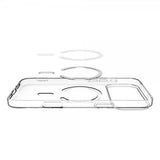 Spigen iPhone 17 Pro Max Deksel Liquid Crystal MagFit Clear White