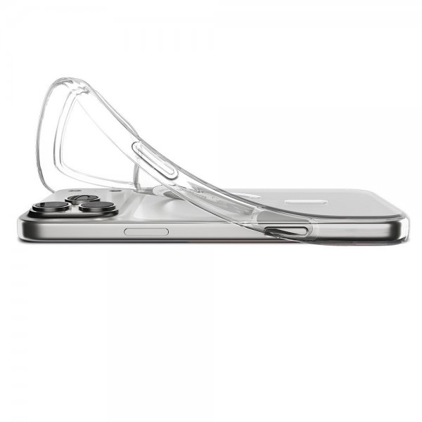 Spigen iPhone 17 Pro Max Deksel Liquid Crystal MagFit Clear White