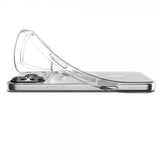 Spigen iPhone 17 Pro Max Deksel Liquid Crystal MagFit Clear White