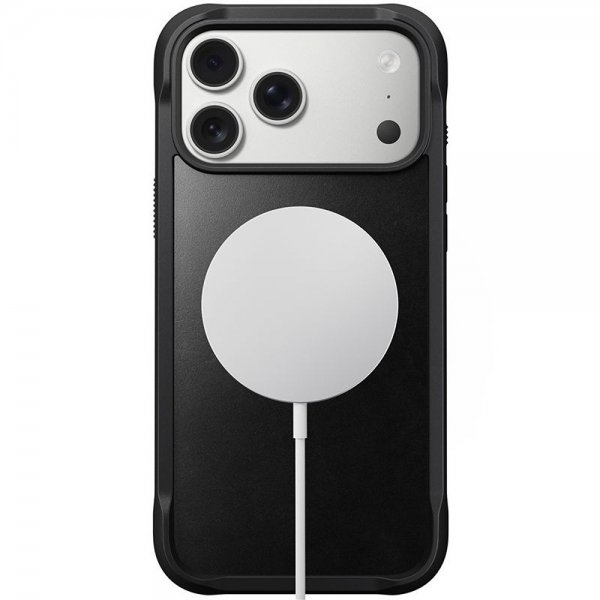 Nomad iPhone 17 Pro Max Deksel Modern Leather Case Horween Svart