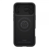Spigen iPhone 17 Pro Max Deksel Optik Armor MagFit Svart