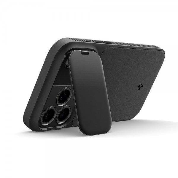 Spigen iPhone 17 Pro Max Deksel Optik Armor MagFit Svart