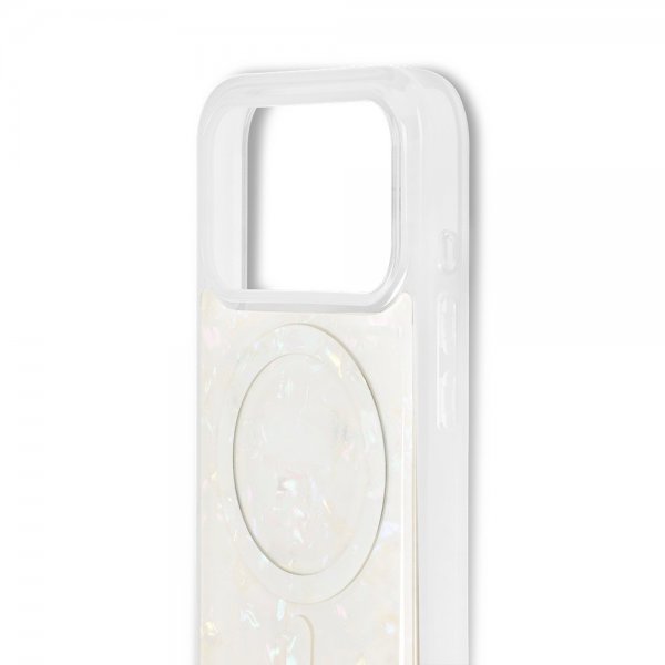 Ideal of Sweden iPhone 17 Pro Max Deksel Pearlised Case MagSafe Hvit