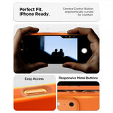 Spigen iPhone 17 Pro Max Deksel Silicone Fit MagFit Cosmic Orange