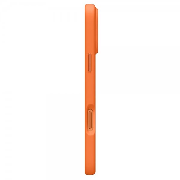 Spigen iPhone 17 Pro Max Deksel Silicone Fit MagFit Cosmic Orange