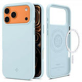 Spigen iPhone 17 Pro Max Deksel Silicone Fit MagFit Mute Blue