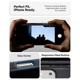 Spigen iPhone 17 Pro Max Deksel Silicone Fit MagFit Svart