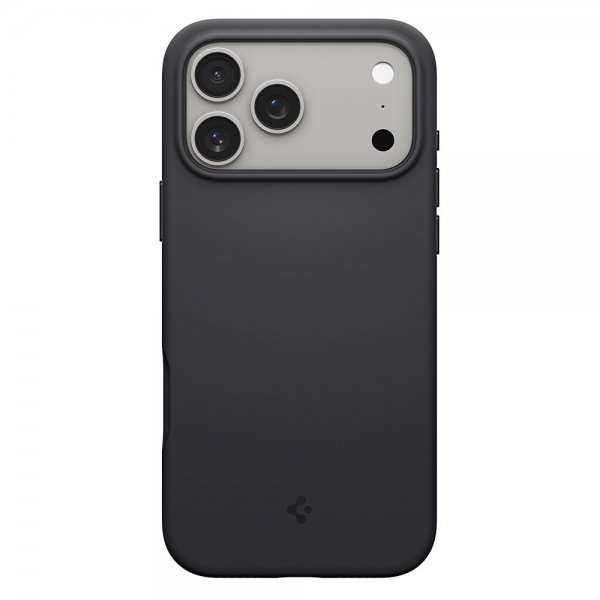 Spigen iPhone 17 Pro Max Deksel Silicone Fit MagFit Svart