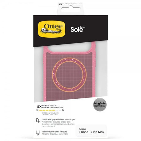 Otterbox iPhone 17 Pro Max Deksel Sole MagSafe Rosa