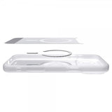 Spigen iPhone 17 Pro Max Deksel Ultra Hybrid Classic MagFit Sølv