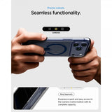 Spigen iPhone 17 Pro Max Deksel Ultra Hybrid MagFit Clear Deep Blue