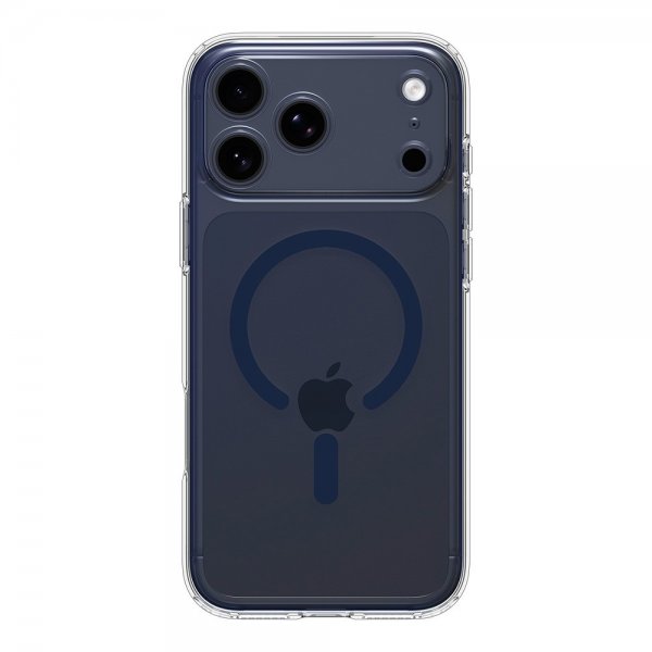 Spigen iPhone 17 Pro Max Deksel Ultra Hybrid MagFit Clear Deep Blue