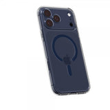Spigen iPhone 17 Pro Max Deksel Ultra Hybrid MagFit Clear Deep Blue