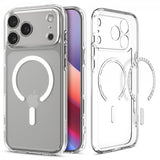 Spigen iPhone 17 Pro Max Deksel Ultra Hybrid MagFit Clear White