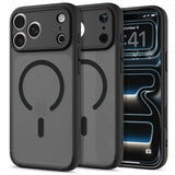 Spigen iPhone 17 Pro Max Deksel Ultra Hybrid MagFit Frost Black