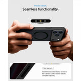 Spigen iPhone 17 Pro Max Deksel Ultra Hybrid MagFit Frost Black