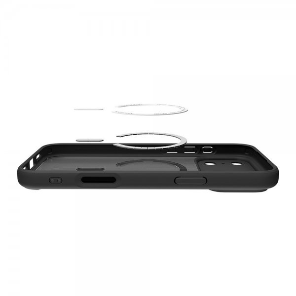 Spigen iPhone 17 Pro Max Deksel Ultra Hybrid MagFit Frost Black