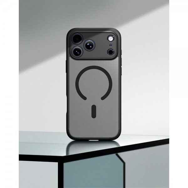 Spigen iPhone 17 Pro Max Deksel Ultra Hybrid MagFit Frost Black